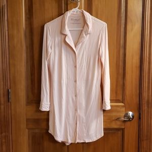 Faceplant Dreams Bamboo Boyfriend Nightshirt Dress